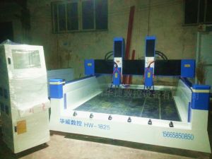 和田策勒县HW1825双头重型石材雕刻机